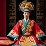 유교 전통 의복 - **Prompt 1: Imperial Grandeur - The Emperor's Formal Attire**
    A majestic ancient East Asian empe...